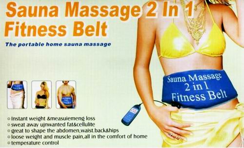SAUNA MASSAGE 2 IN 1 FITNESS BELT