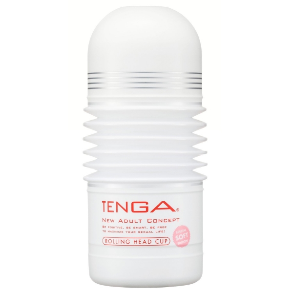 White TENGA - Rolling Head Cup Soft