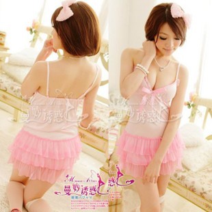 SWEETHEART PINK NIGHTIE DRESS