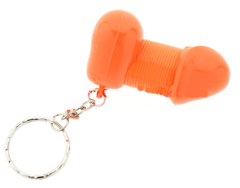 Penis Slinky Key Chain