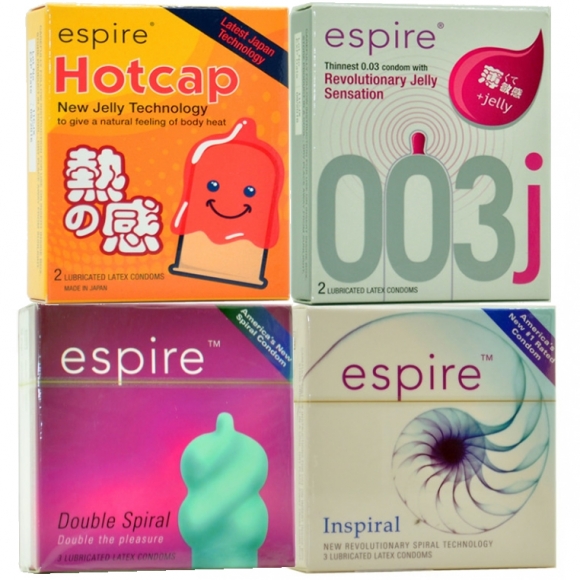 Espire All in One Package - America's New #1 Rated Condom