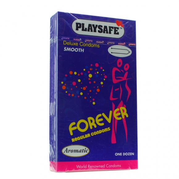 PLAYSAFE FIT-TEX FOREVER CONDOM - 12's