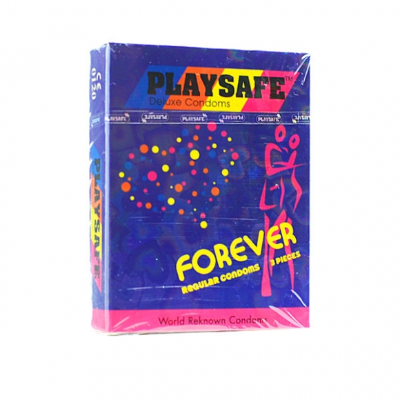 PLAYSAFE FIT-TEX FOREVER CONDOM - 3's