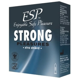 ESP (Enjoyable Safe Pleasure) Condom - Strong Pleasures 3's