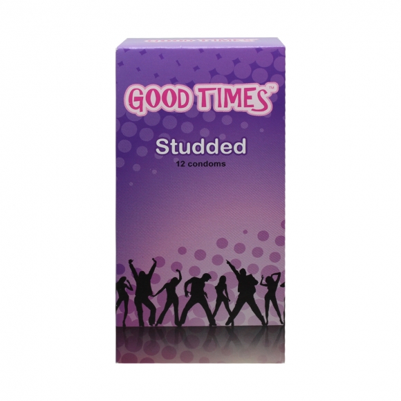 Good Times Studded condom - 12's