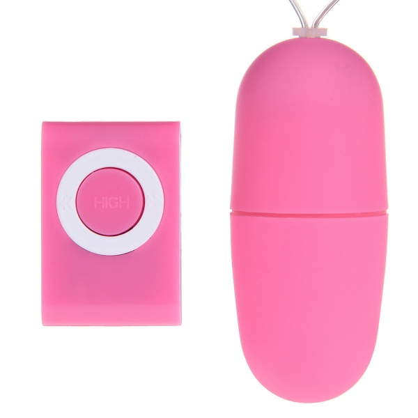 Multi Speed Remote Wireless Control Vibration Egg - Pink