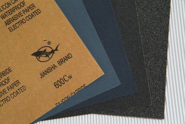Finishing Abrasive Sanding Paper Pack- P400, P600, P800, P1000, P1500 (each 1 piece, total 5 pieces)