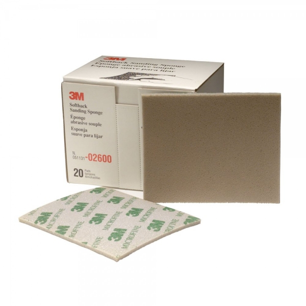 3M Sanding Sponge Paper Extra Coarse MICROFINE (GREEN) 1200 - 1500