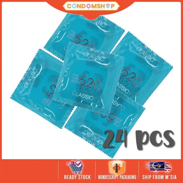 520 I Love You Vanilla Regular 003 Condoms / Kondom 24 pcs