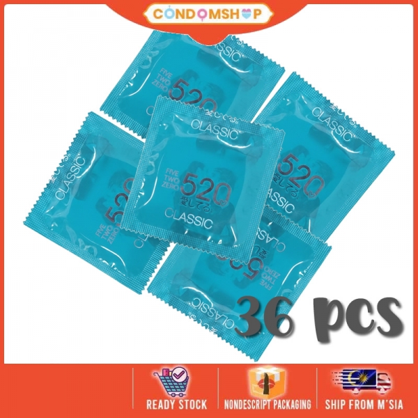520 I Love You Vanilla Regular 003 Condoms / Kondom36 pcs