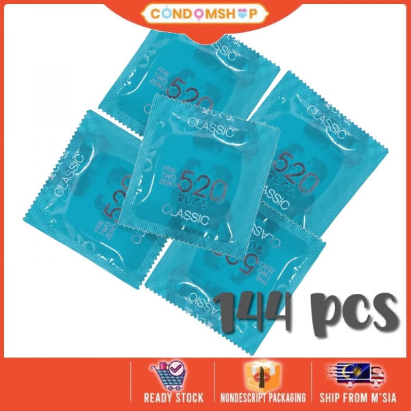 520 I Love You Vanilla Regular 003 Condoms / Kondom 144 pcs