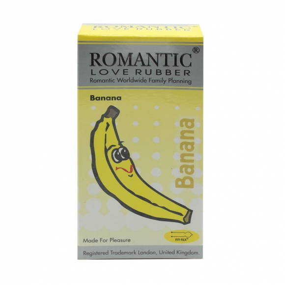Romantic Love Rubber Aroma - Banana- 12's