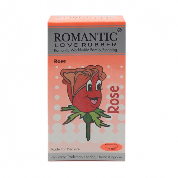 Romantic Love Rubber Aroma -Rose- 12's