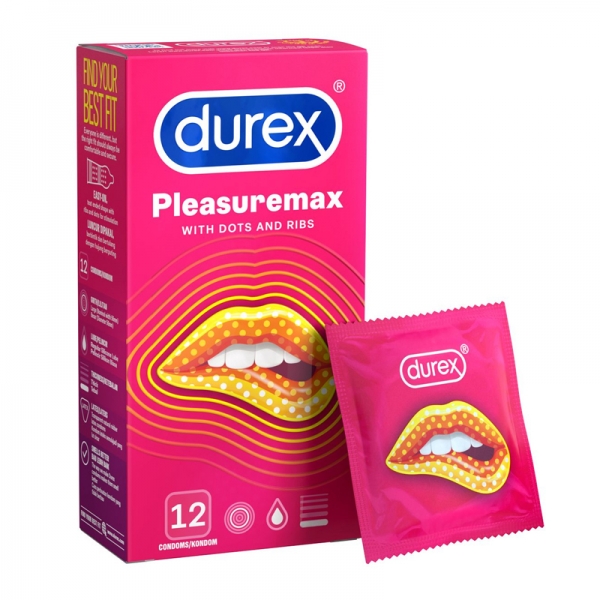 Durex Pleasuremax Condom 12s Malaysia Online Condom Kondom Sexual Wellness Shop