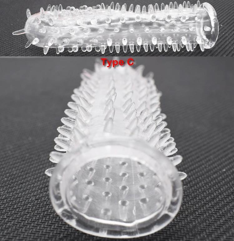 Reusable Crystal Condom Hot Penis Crystal Condom Kondom